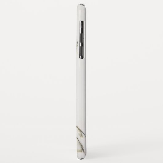 Grijs en licht bruine marmer Case-Mate iPhone case (Achterkant/links)