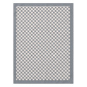 Grijs en perzik geplakt tafelkleed voor speciale m (Voorkant)