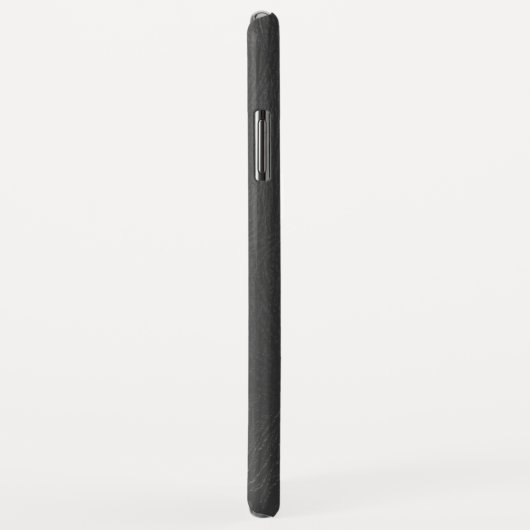 Grijs en rood  kunstleder Case-Mate iPhone case (Achterkant/rechts)