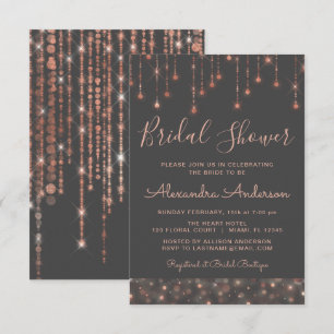 Grijs en Roos Vrijgezellenfeest Kaart