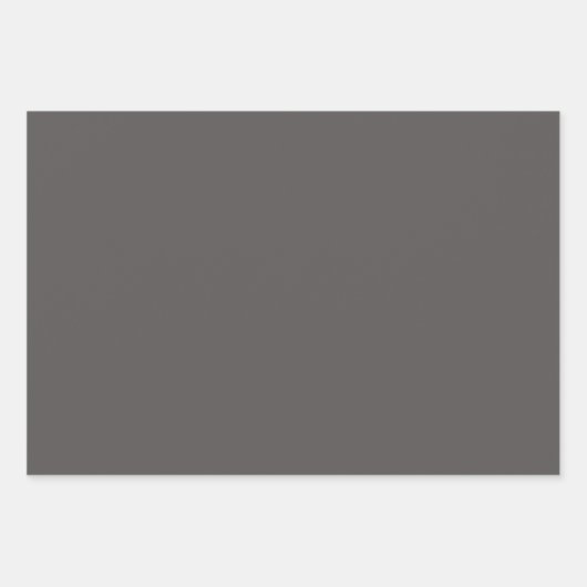 Grijs en Sinaasappel Inpakpapier Vel (Voorkant 3)