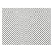 Grijs en wit geplakt ontwerp tafelkleed (Voorkant (Horizontaal))