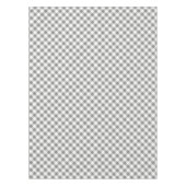 Grijs en wit geplakt ontwerp tafelkleed (Voorkant)