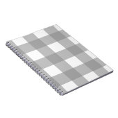 Grijs en Wit Notitieboek (Rechterzijde)