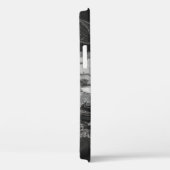 Grijs en witte marmer en zilver abstract Case-Mate iPhone case (Achterkant / Rechts)