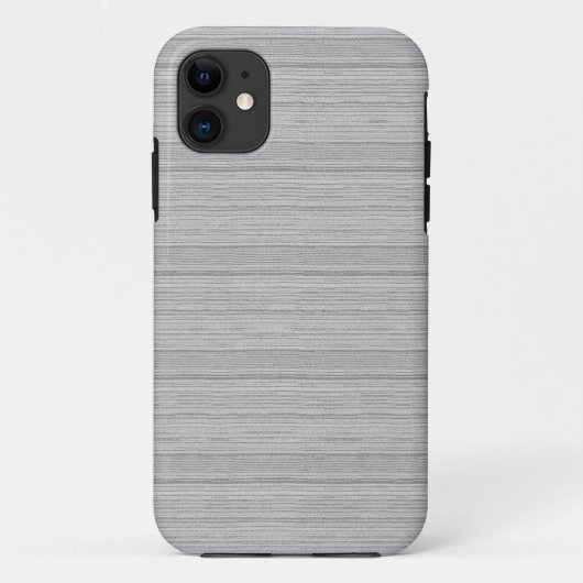 Grijs en witte strepen, getextureerd Case-Mate iPhone case (Achterkant)