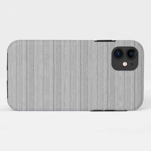 Grijs en witte strepen, getextureerd Case-Mate iPhone case (Achterkant (horizontaal))