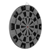 Grijs en zwart dartbord (Voorkant Links)