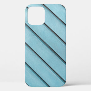 Grijs en zwart metalen frame iPhone 12 hoesje