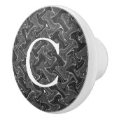 Grijs en Zwart Urban Bedroom Decor Design Keramische Knop (Rechts)