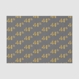 Grijs, Faux Gold 44e (44e) evenement Tissuepapier