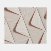 Grijs Fleece Deken (Voorkant (Horizontaal))