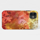 grijs floreel patroon 2 Case-Mate iPhone case (Achterkant (horizontaal))