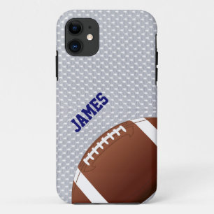 Grijs Football Aangepaste iPhone 5 Hoesje