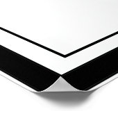 Grijs, Geel, en Zwart Abstract Vormen Poster (Hoek)