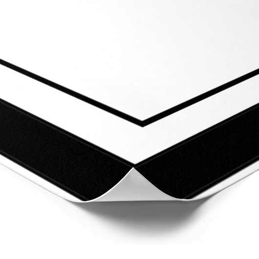 Grijs, Geel, en Zwart Abstract Vormen Poster (Hoek)