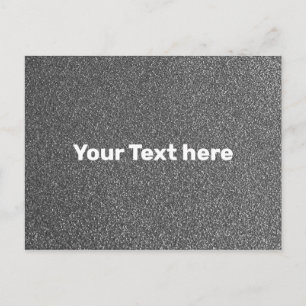 Grijs Gray Zilver Textuur Gestructureerd Eenvoudig Briefkaart