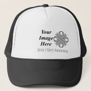 Grijs/Grijze Clover Ribbon Tmpl van Kenneth Yoncic Trucker Pet