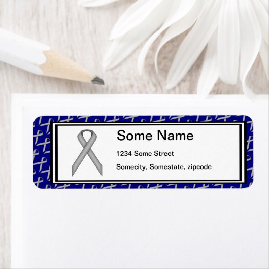 Grijs / Grijze standaard lint door Kenneth Yoncich Etiket (Insitu)