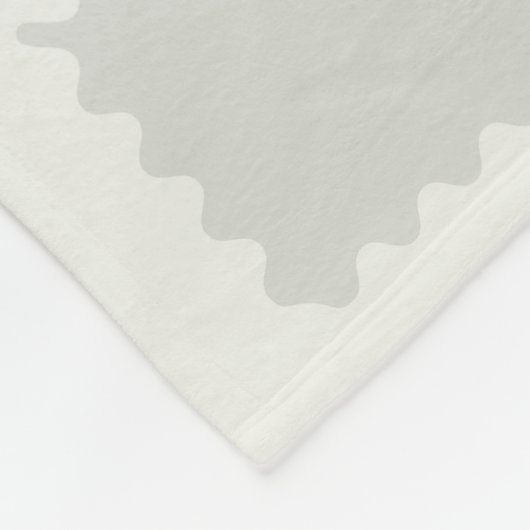 Grijs Groovy controleert geruite patroon Fleece Deken (Hoek)