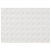 Grijs kerstpatroon op Light Silver Grey Tafelkleed (Voorkant (Horizontaal))