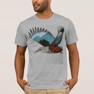 Grijs Kingfisher t-shirt! T-shirt