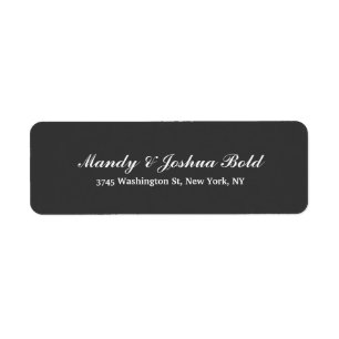 Grijs Klassiek Creatief Borstelschrift Familie Etiket