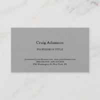 Grijs Klassiek Elegant Plain Eenvoudig Minimalisti