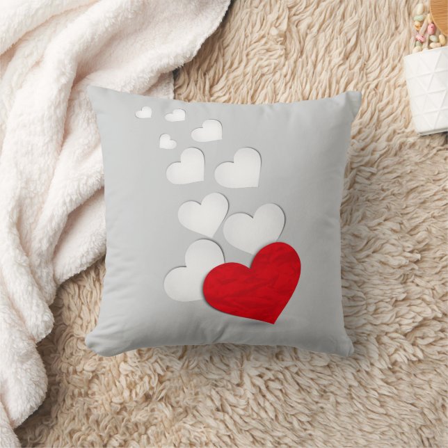 Grijs Kussen (Deken)