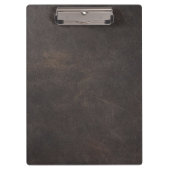 Grijs leder klembord (Voorkant)