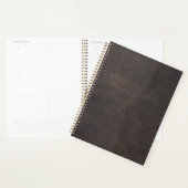Grijs leder planner (Display)