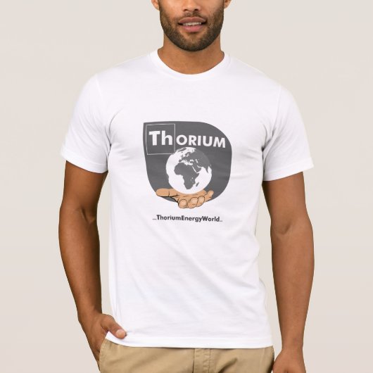Grijs Logo Thorium T-shirt (Voorkant)