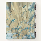 Grijs Low-Poly Bullet Journal / Lined Notitieboek (Achterkant)