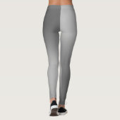 Grijs maanlicht ombre-effect leggings (Achterkant)