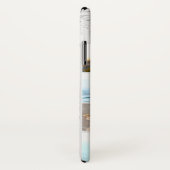 Grijs Marmer 7 Fotocollage - Liefdevol leven met j Case-Mate iPhone Case (Achterkant / rechts)