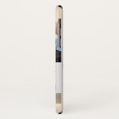 Grijs Marmer 7 Fotocollage - Liefdevol leven met j Case-Mate iPhone Case (Achterkant/links)