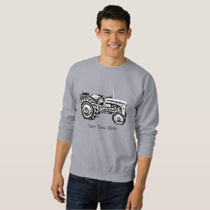 grijs massey-gisttractor sweatshirt