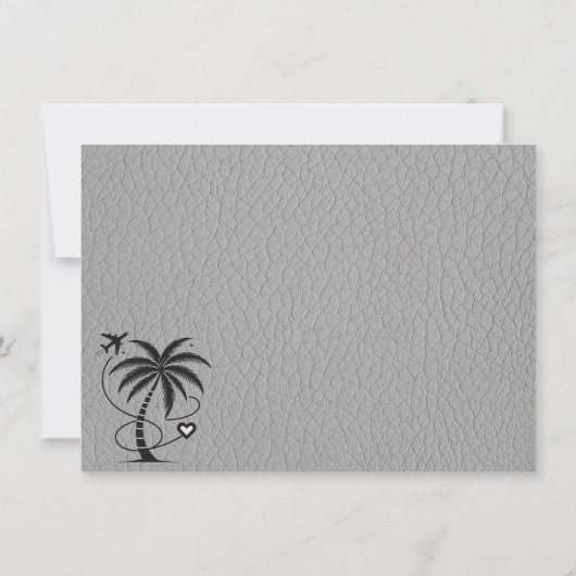 Grijs Mexicaans paspoort Bedankkaart