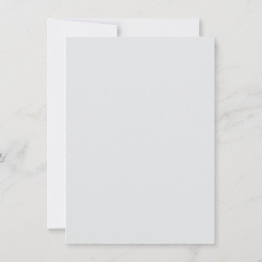 Grijs minimalistisch monogram huwelijksprogramma (Achterkant)