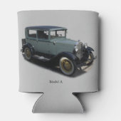 Grijs model A koelbox Blikjeskoeler (Achterkant)