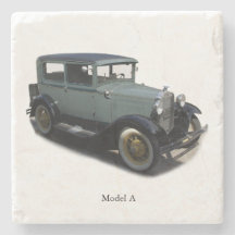 grijs model-A-onderzetter