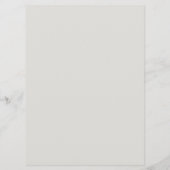 grijs modern WINTER WONDERLAND bruiloft Menu (Achterkant)