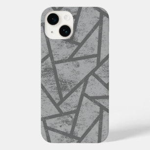 grijs mozaïekpatroon Case-Mate iPhone 14 hoesje