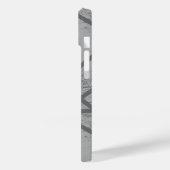 grijs mozaïekpatroon Case-Mate iPhone case (Achterkant / Links)