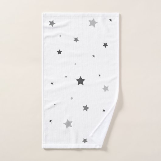 Grijs ontwerp bad handdoek (Handdoek)