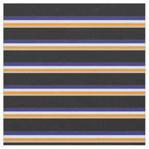 Grijs, Oranje, Lichte Cyaan, Midnight Blue en Blac Stof