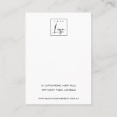  GRIJS OUDE NEWSPAPER 3 STUD EARRING DISPLAY  VISITEKAARTJE (Achterkant)