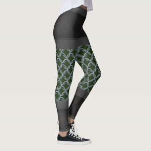 Grijs personaliseer Leggings Keten Eigen kleur