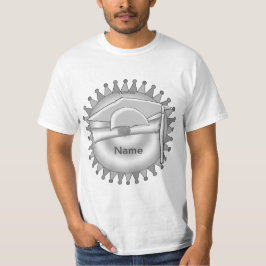Grijs Pet Afstudeerder Pennant custom T-shirt