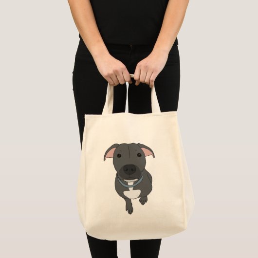 Grijs Pit Bull Tas (Voorkant (product))